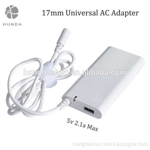 Slim 90w Universal AC Charger with 5v 2.1a USB Slot 65w 85w Laptop Extension Charger